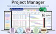 setup workflow automation and integrate clickup, monday, notion gantt tools