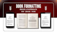 format, edit and publish kindle ebook, children book, paperback on amazon kdp