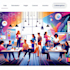 design vector illustration for landing web page