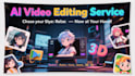 do ai video, ai youtube video editing, and horror story