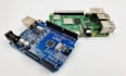 do c coding of iot project using raspberry pi and arduino program, firmware