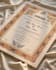 design nikahnama or marriage certificate without colors