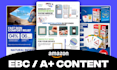 design amazon main image and listing images that boost CTR