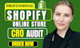 do cro audit,shopify store audit,shopify funnel optimization,shopify ui ux audit