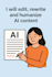 edit, rewrite, and humanize ai content