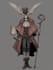 make fantasy horror character art, ghost character art