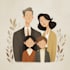 design a professional family portrait