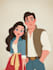 draw your potrait pet in disney style cartoon illustration