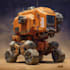 design premium 3d sci fi mech and vehicle concept illustrations