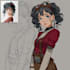 draw cute and beautiful anime art