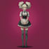 design anime character sprite with danganronpa expressions