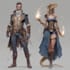 dnd character art and dnd character art