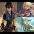create unique roleplaying characters in anime style