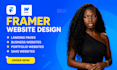 build professional framer website design framer website redesign framer website