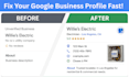 set up and fully optimize your google my business profile