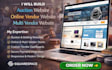 build auction website multi vendor website online bidding website vendor website