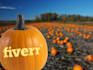 put your logo on a pumpkin for halloween