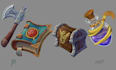 draw game props and assets pro