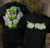 make custom t shirt skull graffiti logo