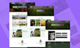 design responsive website and landing page using HTML, CSS, and javascript