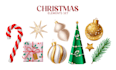 design unique 2d 3d flat seasonal elements