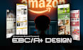 create professional amazon listing images and a plus content