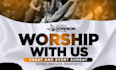 do a stunning church flyers flyer design event flyer design