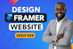 create build modern framer website design framer landing page developer shopify
