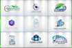 make window cleaning ,home cleaning , junk removal and cleaning service logo
