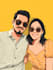 make couple portrait illustration