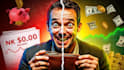design viral splitscreen thumbnails like broke vs rich style