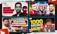 design a creative youtube thumbnail in just 24 hours