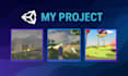 create a unity game for mobile or PC