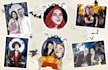 draw your portrait or character in the tim burton style