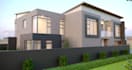 build 3d cgi private duplex villa,balcony design, private pool, greenery,vr golf