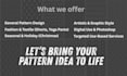 create custom seamless pattern designs for textiles