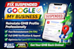 fix suspended google my business reinstate gmb profile submit appeal