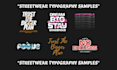 design clean bold streetwear typography t shirt graphics for your clothing brand