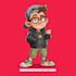 make a cute cartoon illustrations