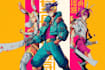 design anime character , cyberpunk character