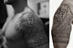 design a polynesian maori tribal tattoo