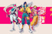 design anime character , cyberpunk character