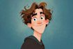 draw your cartoon portrait in disney style