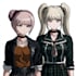 illustrate danganronpa characters in dramatic anime style