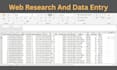 be your creative virtual assistant VA lead generation, web research, data entry