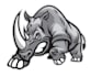 create eye catching rhino logo design