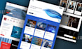 design modern figma website UI UX and landing page design