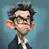 create a cartoon caricature avatar within