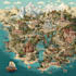 do unique map illustrations