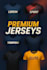design athletic tshirt and team jersey
